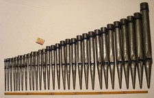 2.Konvolut  alte Orgelpfeifen