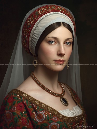Foto historisches portrait - a4,