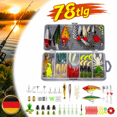 Stück spinner angeln set - 78,
