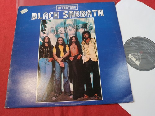 Black sabbath attention - black,