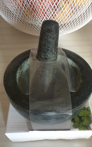 Mörser granit stein kg ca - 1,9,