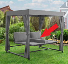 Gartenschaukel, Hollywood Schaukel ,  nur die komplette Schaukel, siehe Pfeil !