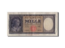 Geldschein, Italien, 1000 Lire, 1949, 1949-02-11, SS