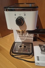 2mal Genutzte Espressomaschine Und Elektrische Kaffeemühle