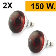 2 Stk Rotlichtlampe