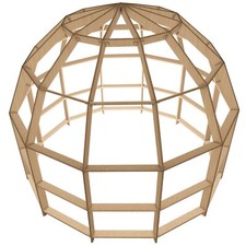 18/47,7m² Bausatz Gartenhaus