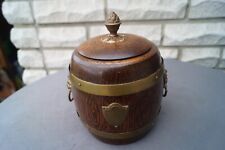 Sehr gepflegter,imposanter alter,großer,schwerer Tabak Topf,Deckeldose