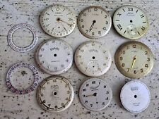 M24-29-1  9x Vintage Zifferblätter