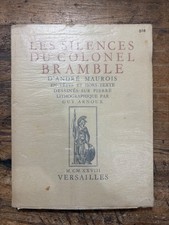 ANDRÉ MAUROIS - Les Silences