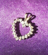 Diamant Herzanhänger in