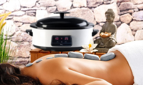 Neu hot stone set wärmegerät - neu,