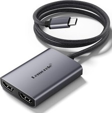 USB-C to Dual HDMI Adapter 4K