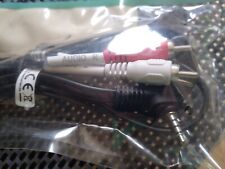 AUDIO-VIDEOKABEL f. Kameras Camcorder 1x KLINKENSTECKER 3,5mm 4-pol 3x CINCH