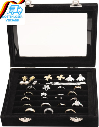 Samt schmuckkasten schmuck - samt,