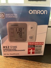 OMRON RS2 Digitales Handgelenk-Blutdruckmessgerät, Herzschlag-Unregelmäßigkeitss