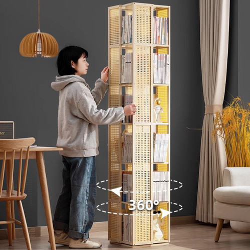 Drehbares bücherregal - drehbares,