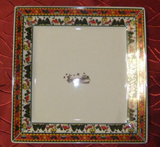 Weihnachtsteller viereckig