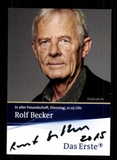 Rolf Becker In aller Freundschaft Autogrammkarte Orig. Sign. + F 15340