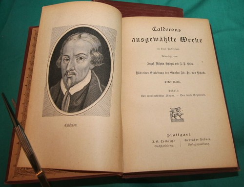 Calderons ausgewählte werke - ausgewählte,