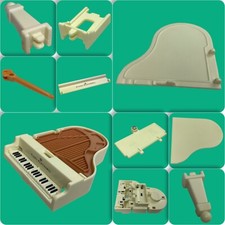 Playmobil Nostalgie Puppenhaus 4309 Klavier Piano Ersatzteile AUSWÄHLEN #PM158
