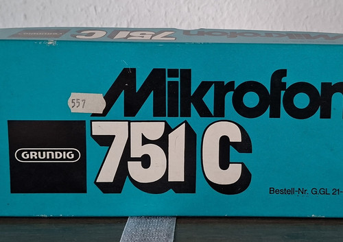Grundig mikrofon gdm 751c mit - grundig,