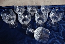 8 Cognacgläser Sektgläser 24% Bleikristall Cristal d’Arques Longchamp