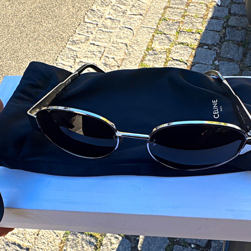 Celine damen sonnenbrille oval - celine,