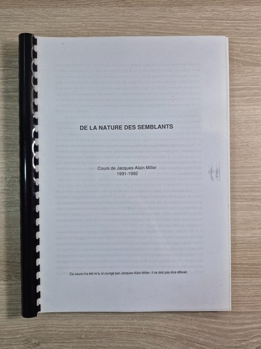Nature des scheinants - la,
