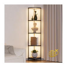 Stehlampe mit regal - stehlampe,