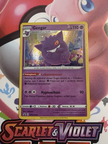 Pokémon karte gengar holo - gengar,