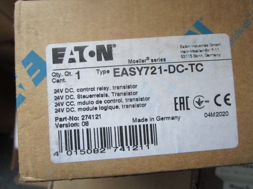 Eaton easy721 control - eaton,