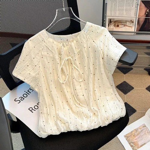 Bluse sommer aprikose - sommer,