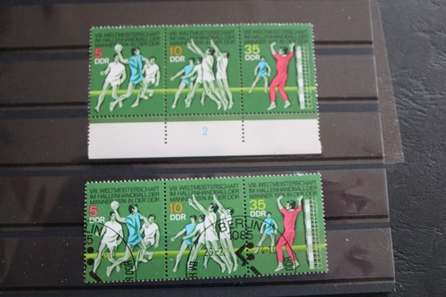 Ddr 1974 briefmarken - briefmarken, "handball