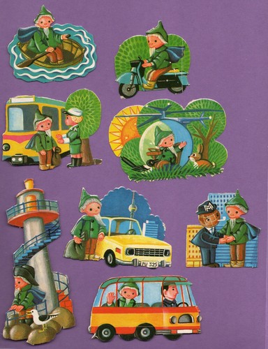 Ddr oblaten scraps - ddr,