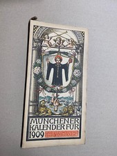 Wappen Münchener Kalender 1909