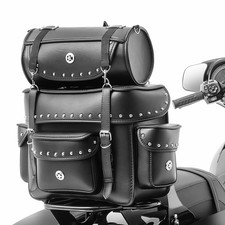 Sissybar Tasche mit Gepäckrolle für Chopper Craftride ST6 Hecktasche gebraucht