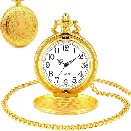 Taschenuhr gold vintage mit - gold,
