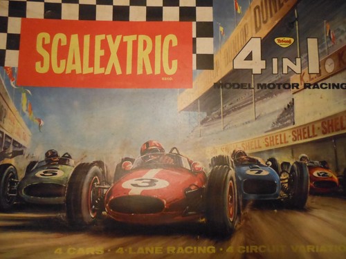 Scalextric set aus - i),