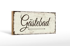 Holzschild Hinweis 27x10 cm