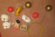 Maske 8 x Tiermaske Nase Tiernase Fasching Karneval Geburtstag Halloween Clown