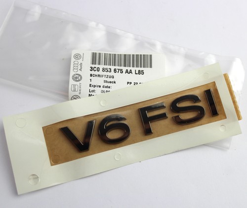 Emblem logo typenschild v6 - vw,