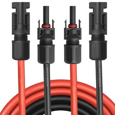 Solar Verlängerungskabel Solarkabel mit Stecker 4mm² 6mm² Kabel für Solarmodule 