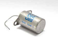 MIL spec Kondensator von SIC-SAFCO Typ CF6, 0.1 µF / 630 V / 10%, Capacitor, NOS