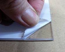 PC UV Platte 3mm Zuschnitt 500 x 362mm MAKROLON® UV 2099 Klar Kunststoffglas