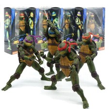NECA TMNT Teenage Mutant Ninja Turtles 1990 Jahre Film 7" Actionfigur Spielzeug