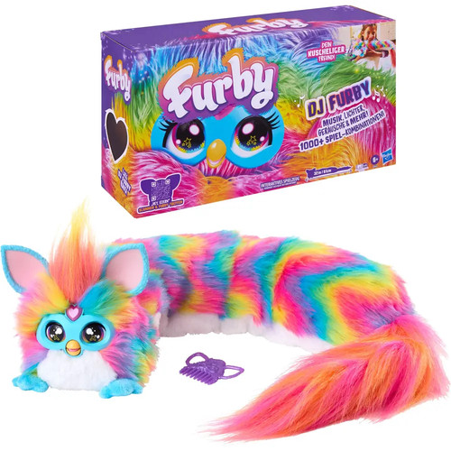 Fur furby rainbow - dj,