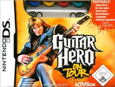 Nintendo DS - Guitar Hero on Tour + Guitar Grip DE Modul sehr guter Zustand