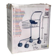 Bayer Design Einkaufswagen für Kinder Rollenspiel Kaufladenzubehör Metall B Ware