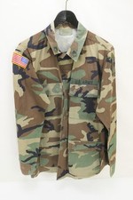 US Feldhemd Coat Hot Weather Camouflage Woodland - Rip Stop - Medium Long