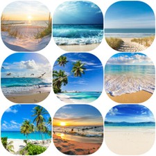 Verschiedene MEER MOTIVE Vlies